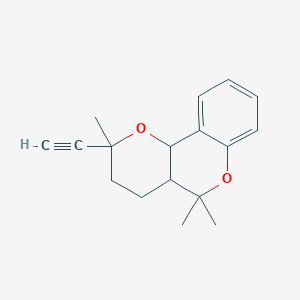 4-ethynyl-4,8,8-trimethyl-3,9-dioxatricyclo[8,4,0,02,]tetradeca-1(14),10,12-trieneͼƬ