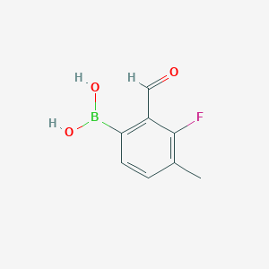 3-Fluoro-2-Formyl-4-Methylphenyboronic AcidͼƬ