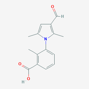 3-(3-Formyl-2,5-dimethyl-1H-pyrrol-1-yl)-2-methylbenzoic AcidͼƬ