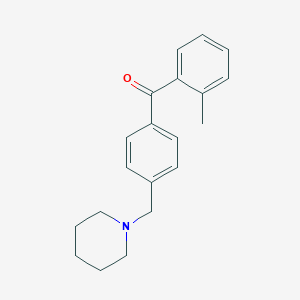 2-Methyl-4'-piperidinomethyl benzophenoneͼƬ