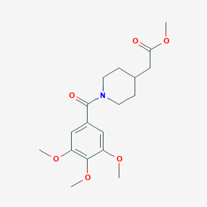 methyl [1-(3,4,5-trimethoxybenzoyl)piperidin-4-yl]acetateͼƬ