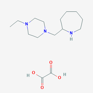 2-[(4-Ethylpiperazin-1-yl)methyl]azepane OxalateͼƬ