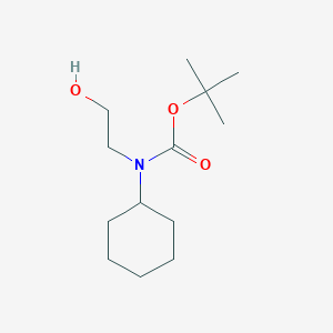 tert-Butyl cyclohexyl(2-hydroxyethyl)carbamateͼƬ