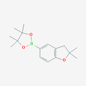 2-(2,2-dimethyl-2,3-dihydro-1-benzofuran-5-yl)-4,4,5,5-tetramethyl-1,3,2-dioxaborolaneͼƬ