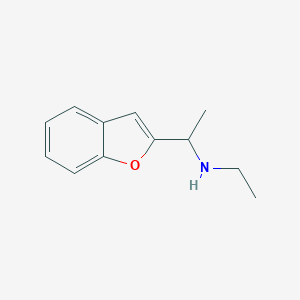 [1-(1-Benzofuran-2-yl)ethyl](ethyl)amineͼƬ