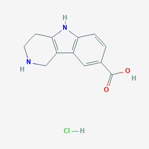 2,3,4,5-Tetrahydro-1H-pyrido[4,3-b]indole-8-carboxylic Acid HydrochlorideͼƬ