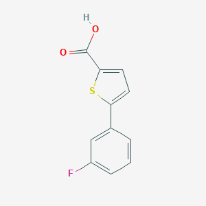 5-(3-fluorophenyl)thiophene-2-carboxylic AcidͼƬ