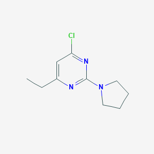 4-chloro-6-ethyl-2-pyrrolidin-1-ylpyrimidineͼƬ