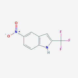 5-Nitro-2-(trifluoromethyl)-1H-indoleͼƬ