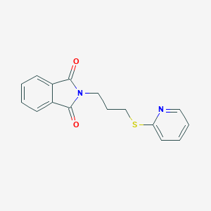 2-[3-(Pyridin-2-ylsulfanyl)propyl]-2,3-dihydro-1H-isoindole-1,3-dioneͼƬ