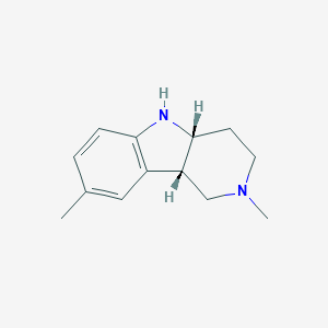 (4aR,9bS)-2,3,4,4a,5,9b-Hexahydro-2,8-dimethyl-1H-pyrido[4,3-b]indole图片