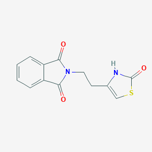 2-[2-(2-Oxo-2,3-dihydro-1,3-thiazol-4-yl)ethyl]-2,3-dihydro-1H-isoindole-1,3-dioneͼƬ