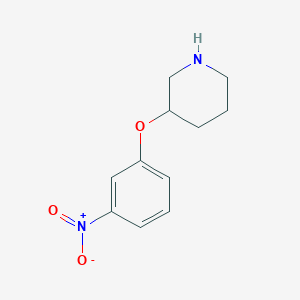 3-(3-Nitrophenoxy)piperidineͼƬ