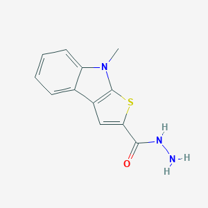 8-Methyl-8H-thieno[2,3-b]indole-2-carbohydrazideͼƬ