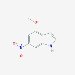 7-Methyl-4-methoxy-6-nitro 1H-IndoleͼƬ