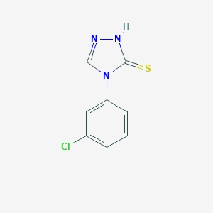 4-(3-chloro-4-methylphenyl)-4H-1,2,4-triazole-3-thiolͼƬ