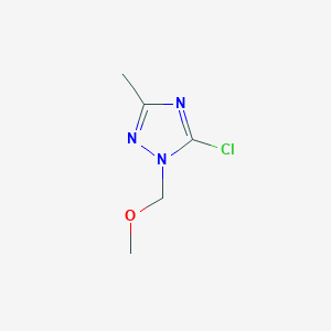 5-chloro-1-(methoxymethyl)-3-methyl-1H-1,2,4-triazoleͼƬ