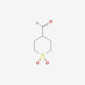 Tetrahydro-2H-thiopyran-4-carbaldehyde 1,1-Dioxide图片