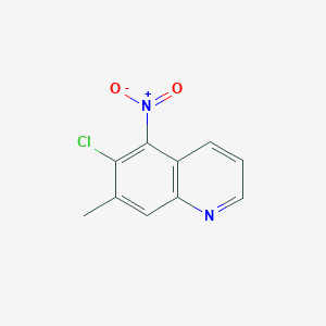 6-Chloro-7-methyl-5-nitroquinolineͼƬ