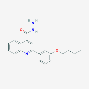 2-(3-butoxyphenyl)quinoline-4-carbohydrazideͼƬ