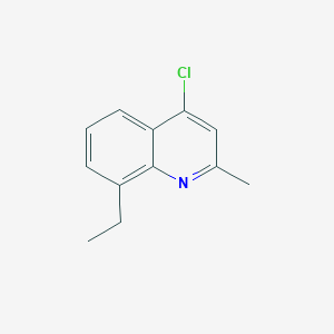 4-Chloro-8-ethyl-2-methylquinolineͼƬ