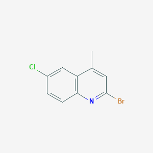 2-Bromo-6-chloro-4-methylquinolineͼƬ