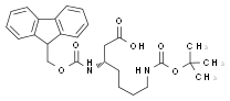 (S)-3-((((9H-Fluoren-9-yl)methoxy)carbonyl)amino)-7-((tert-butoxycarbonyl)amino)heptanoicacidͼƬ