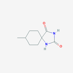 8-Methyl-1,3-diazaspiro[4,5]decane-2,4-dioneͼƬ