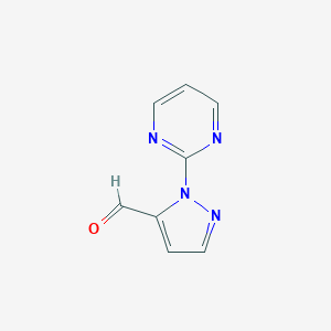 1-(Pyrimidin-2-yl)-1H-pyrazole-5-carbaldehydeͼƬ