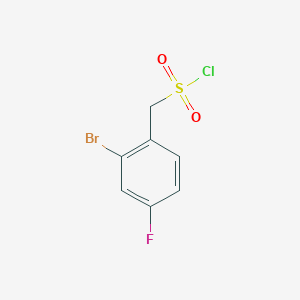 (2-Bromo-4-fluorophenyl)methanesulfonyl ChlorideͼƬ