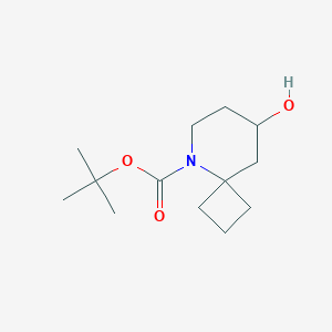 N-Boc-8-hydroxy-5-azaspiro[3,5]nonaneͼƬ