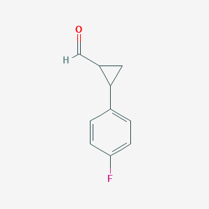 2-(4-fluorophenyl)cyclopropane-1-carbaldehydeͼƬ