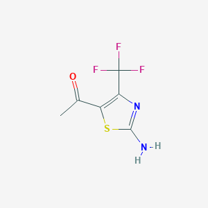 1-(2-氨基-4-(三氟甲基)噻唑-5-基)乙酮图片
