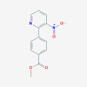 Methyl 4-(3-nitropyridin-2-yl)benzoateͼƬ