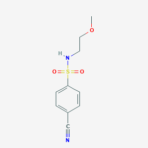 4-Cyano-N-(2-methoxyethyl)benzene-1-sulfonamideͼƬ