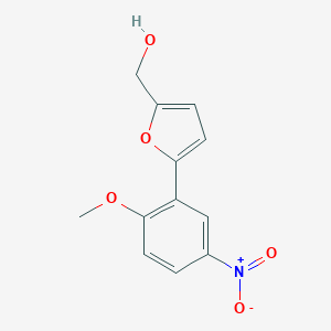 [5-(2-Methoxy-5-nitrophenyl)-2-furyl]methanolͼƬ