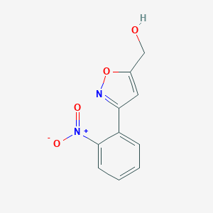 [3-(2-Nitro-phenyl)-isoxazol-5-yl]-methanolͼƬ