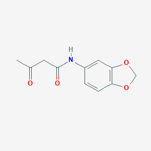 N-1,3-benzodioxol-5-yl-3-oxobutanamide图片