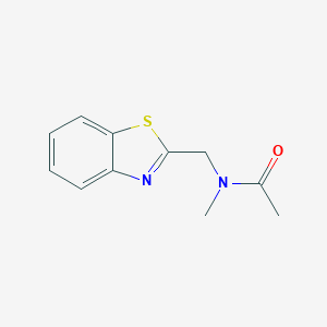 N-(benzo[d]thiazol-2-ylmethyl)-N-methylacetamideͼƬ