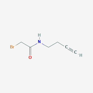 2-Bromo-N-(but-3-yn-1-yl)acetamideͼƬ