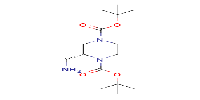 1,4-di-tert-butyl(2R)-2-(aminomethyl)piperazine-1,4-dicarboxylateͼƬ