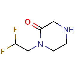 1-(2,2-difluoroethyl)piperazin-2-oneͼƬ