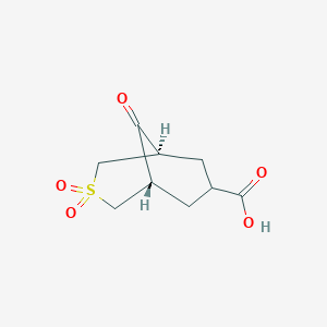 (1R,5S,7s)-3,3,9-trioxo-3?-thiabicyclo[3,3,1]nonane-7-carboxylicacidͼƬ