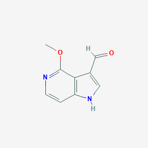 4-Methoxy-1H-pyrrolo[3,2-c]pyridine-3-carbaldehyde图片