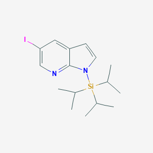 5-Iodo-1-triisopropylsilanyl-1H-pyrrolo-[2,3-b]pyridineͼƬ