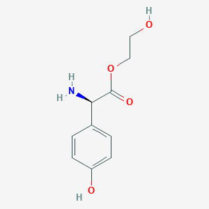 (R)--Amino-4-hydroxy-Benzeneacetic Acid 2-Hydroxyethyl EsterͼƬ