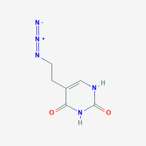 5-(2-azidoethyl)pyrimidine-2,4(1H,3H)-dioneͼƬ