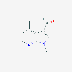 1,4-DIMETHYL-1H-PYRROLO[2,3-B]PYRIDINE-3-CARBALDEHYDE图片