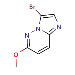 3-bromo-6-methoxyimidazo[1,2-b]pyridazineͼƬ