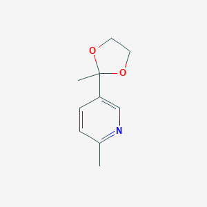 3-(2-Methyl-1,3-dioxolan-2-yl)-6-methylpyridineͼƬ